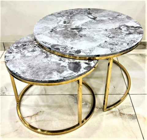 Golden Nesting Center table TMT ( 01 )