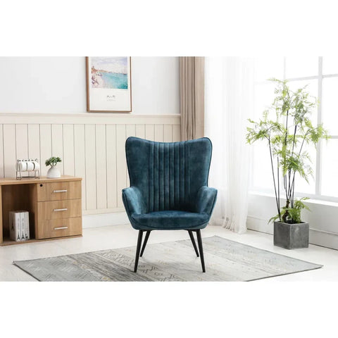 Velvet Peterson Armchair