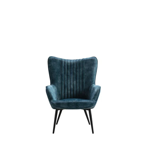 Velvet Peterson Armchair