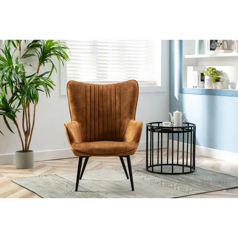 Velvet Peterson Armchair