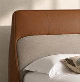 Poltrona Frau Coupe Bed In Genuine Italian Leather