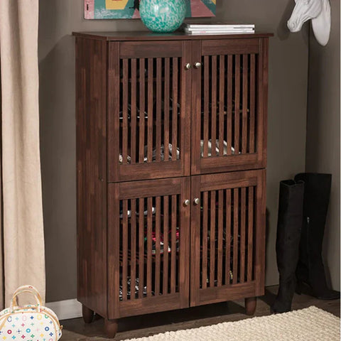 Wood Shoe Rack (802)