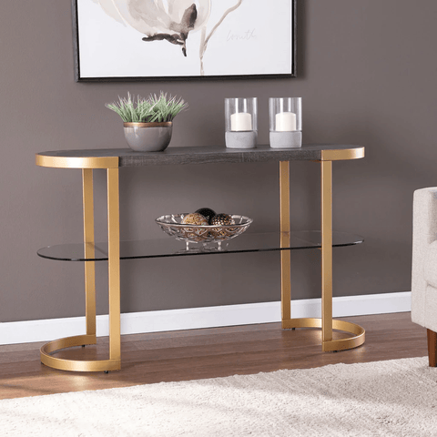 Ronak Golden Console table Stainless Steel