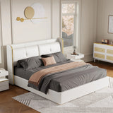 Tony LuxeCloud Upholstered Bed In Leatherette