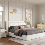 Tony LuxeCloud Upholstered Bed In Leatherette