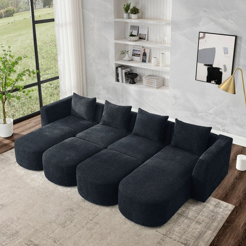 U Shape Sofa Cum Bed Accent Sofa /Living Room Sofa