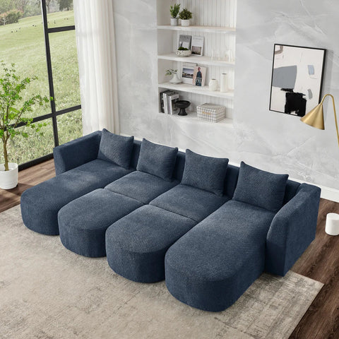 U Shape Sofa Cum Bed Accent Sofa /Living Room Sofa