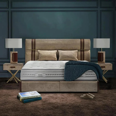 Finch Premium Upholstered Bed Suede