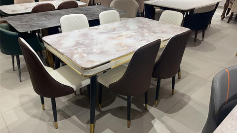 Imported Marble top Dinning table TMT 105