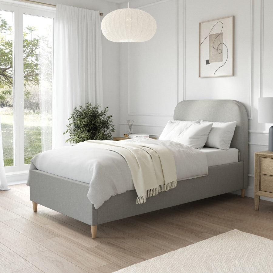 Zara Premium Upholstered Single Bed