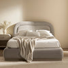Aurora Plush Luxury Upholstered Bed In Velvet