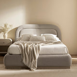Aurora Plush Luxury Upholstered Bed In Velvet