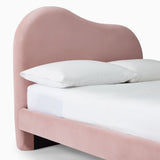 Rox Asymmetric Upholstered Single Bed