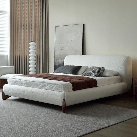 Hespera Soft Fabric Upholstered Bed