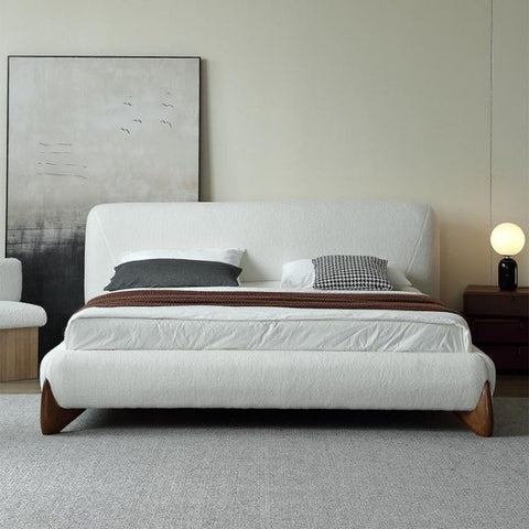 Hespera Soft Fabric Upholstered Bed