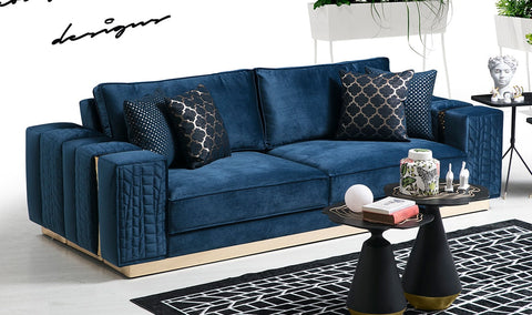 Bobran Modern Luxury sofa in velvet