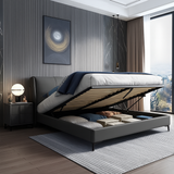 Calvio Modern Italian Leatherette Bed