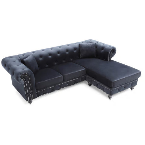 Adnelis Sectional Sofa with 2 Pillows