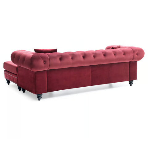 Adnelis Sectional Sofa with 2 Pillows