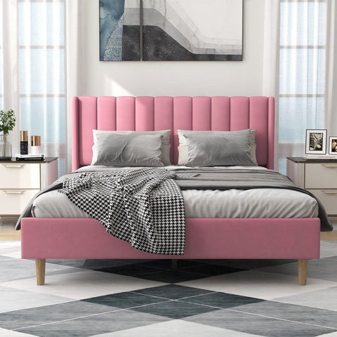 Blank Upholstered Bed