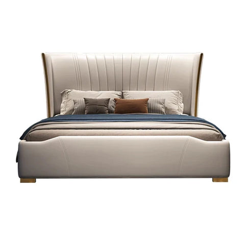 Winnfield Luxury Upholstered Bed Leatherette