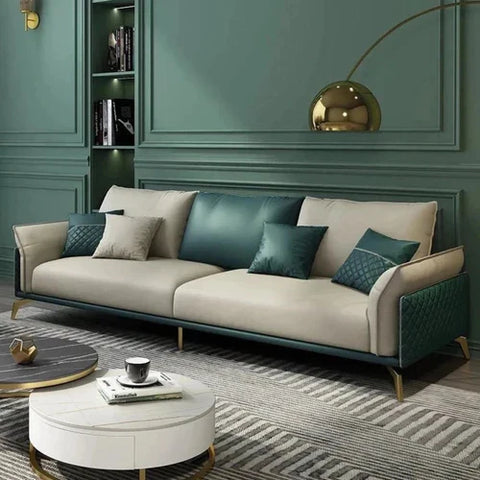 Mono Luxury Modern Sofa Sets In Leatherette