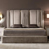 Lavish RoyaleWrap Upholstered Bed In Premium Fabric