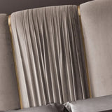 Lavish RoyaleWrap Upholstered Bed In Premium Fabric