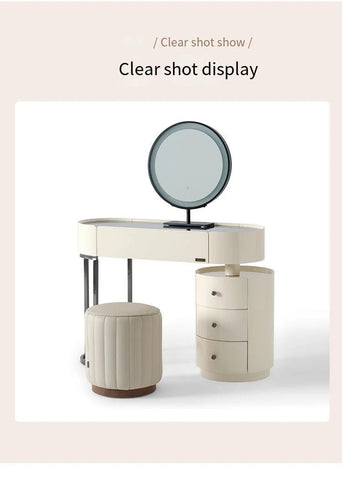 Round Mirror Dressing Table TMT (212)