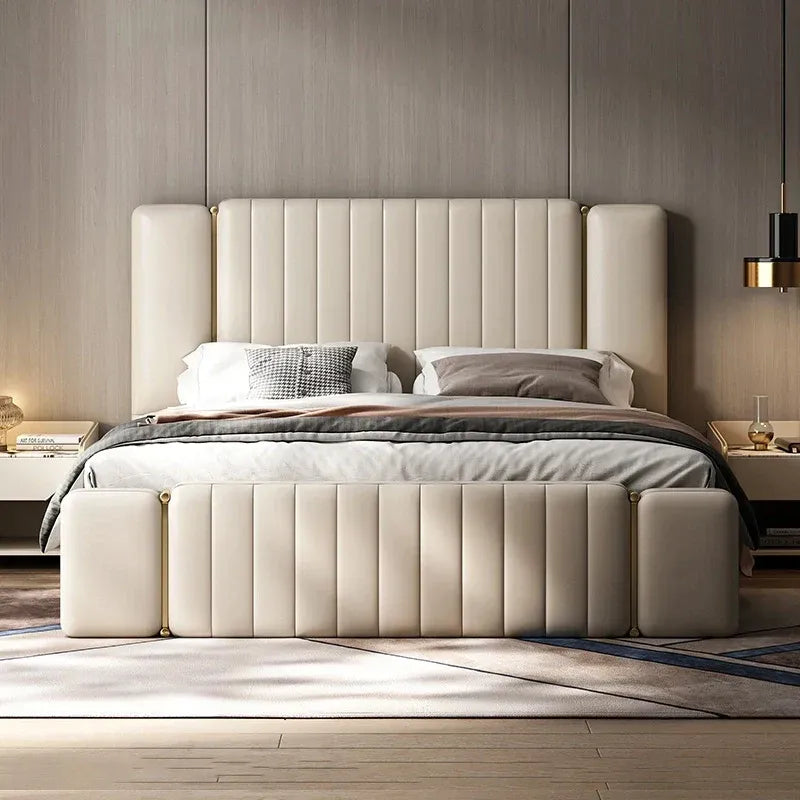 Jigsaw Premium Upholstered Bed