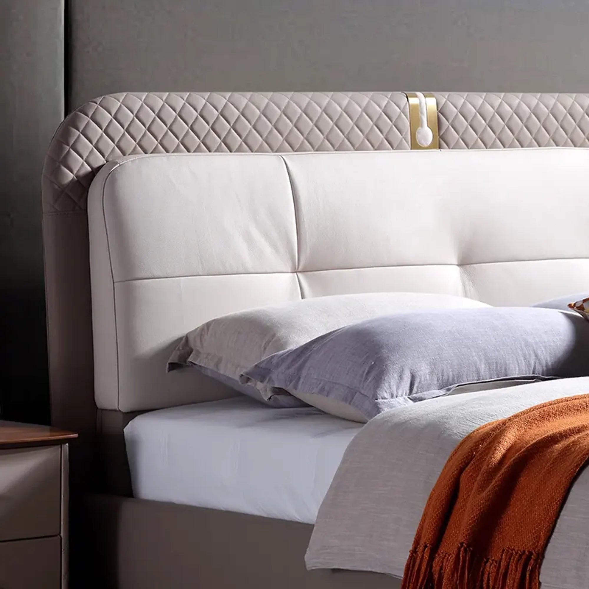Urban Luxury Modern Upholstered Bed