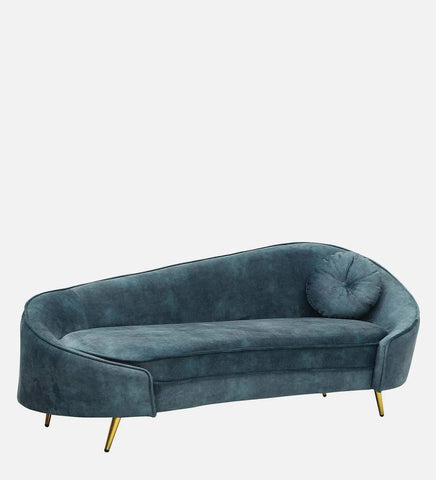 Elizabeth Modern Teal Chaise Lounge